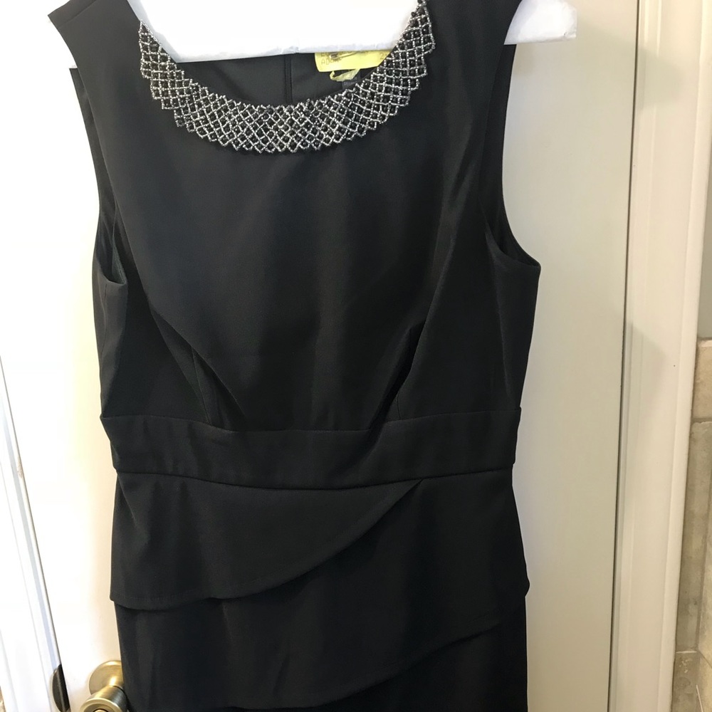 Connected Apparel Rouched Dress Sz 12